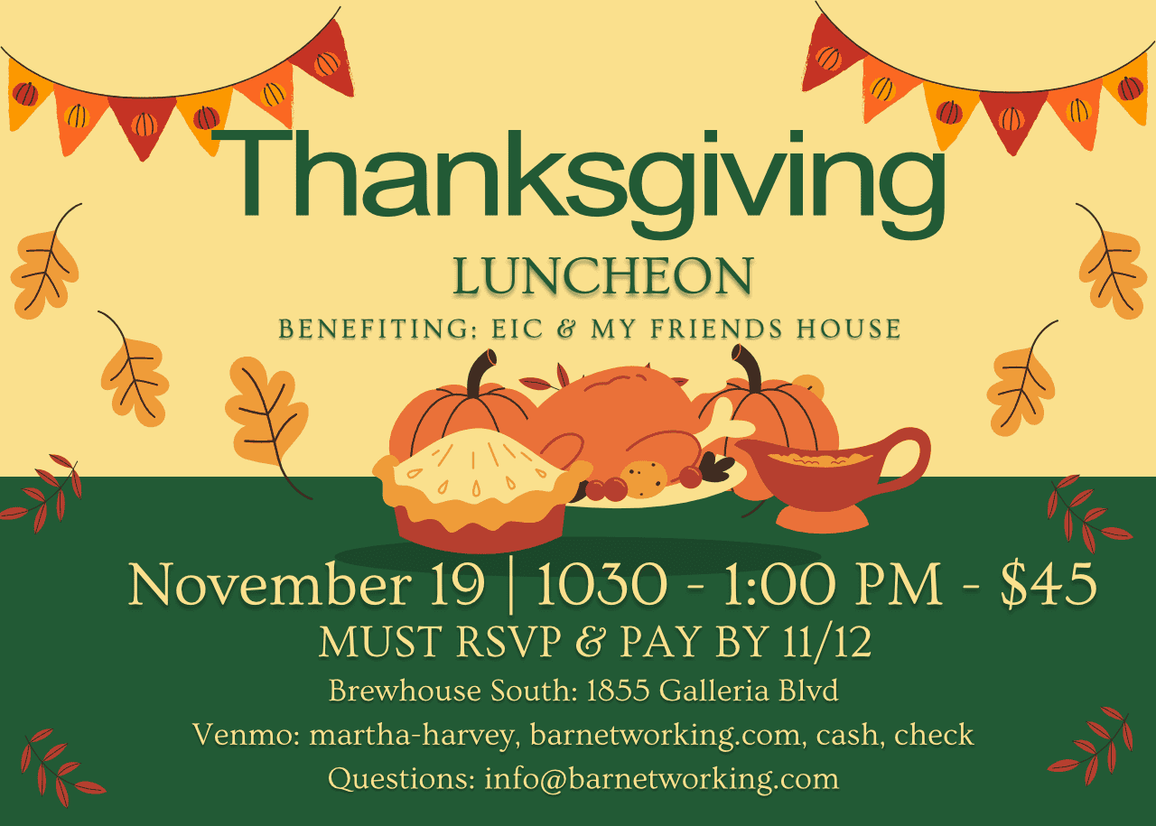 Thanksgiving Luncheon - 25-11-19